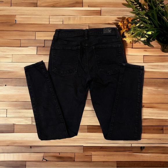 American Eagle Women’s High-Rise Super Stretch Black Jegging Jeans Size 2 - Picture 4 of 7